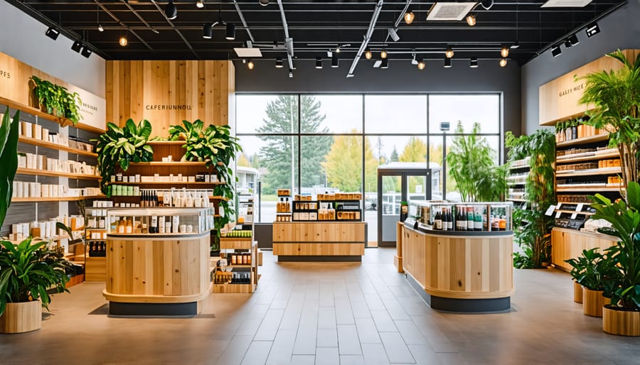 LGBT-friendly health store in Calgary with a diverse group of customers